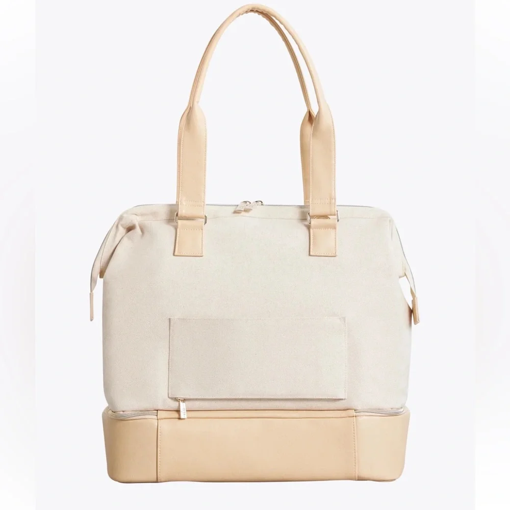 BNWT BÉIS Beige and Cream The Weekender - Picture 4 of 9